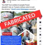 FABRICATED: DAVID LEWIS RUBONGOYA NEVER TALKS ABOUT OUSTING PRESIDENT MUSEVENI FROM POWER.